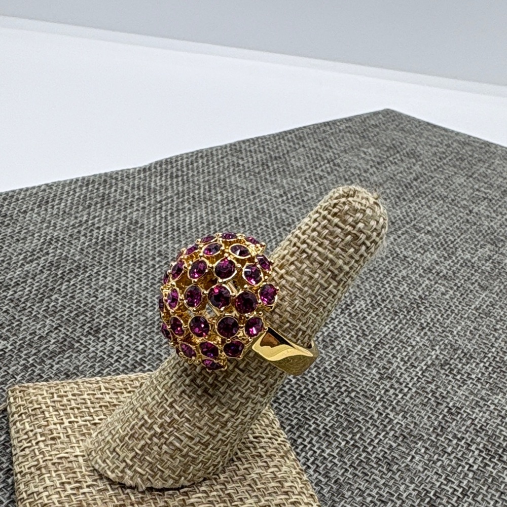 Kate Spade NY Done Crystal Lady Marmalade Ring - Picture 3 of 9